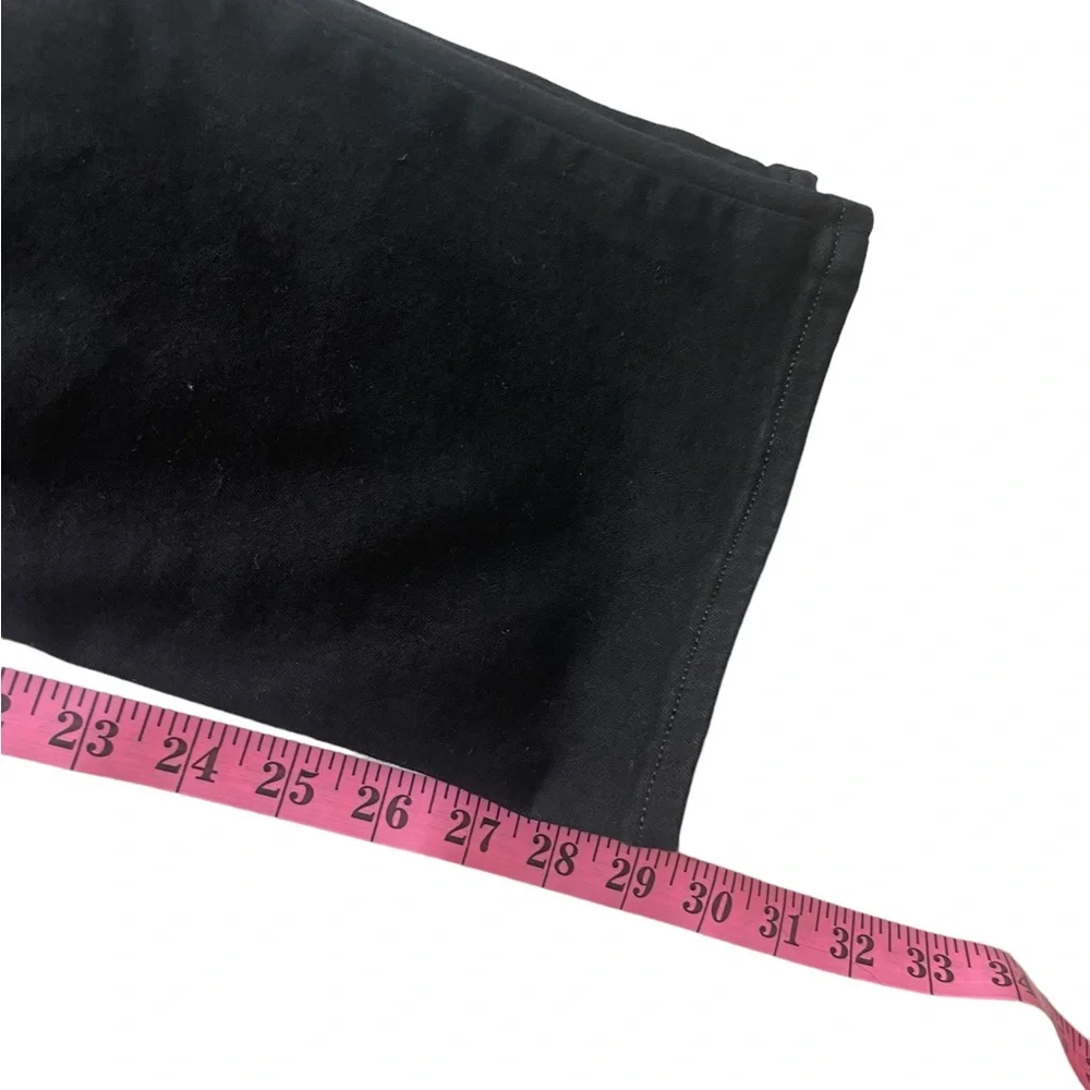 NYDJ pull on black denim pants‎ woman’s size S nwot - Picture 12 of 12